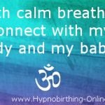 hypnobirthing affirmations 5