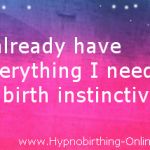 hypnobirthing affirmations 12